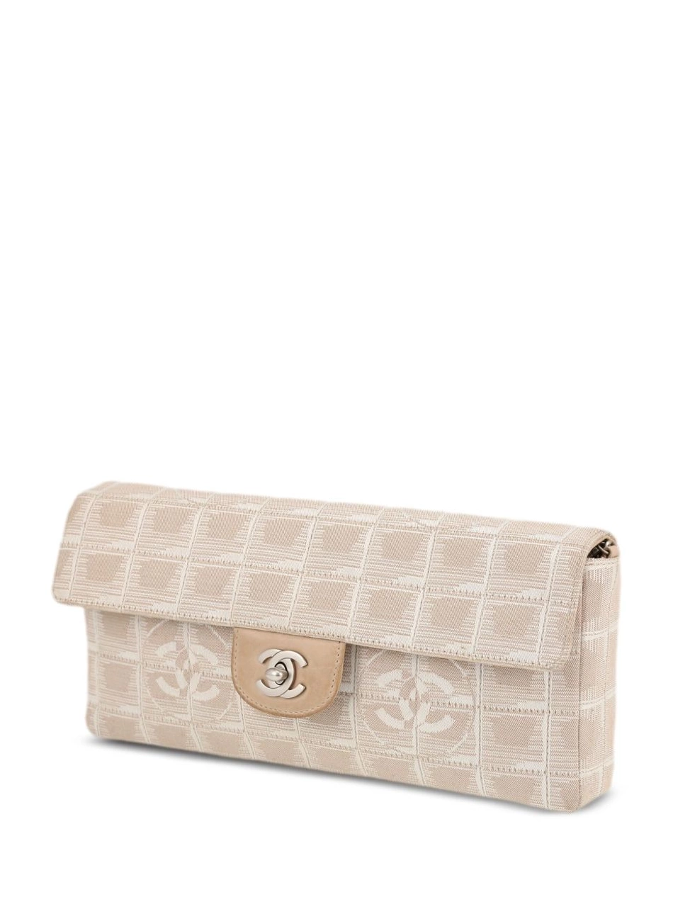 Affordable bag Travel CHANEL 2003 Bar Women Choco shoulder 0405